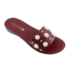 Sandal Taban PAPA PU colors Crimson