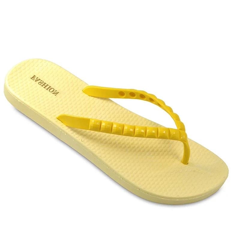 Slipper Aftab Angoshti PAPA PVC colors Yellow