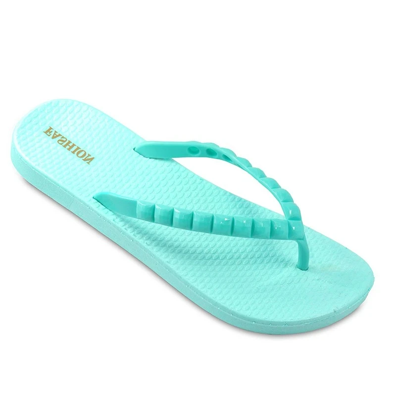 Slipper Aftab Angoshti PAPA PVC colors Cyan