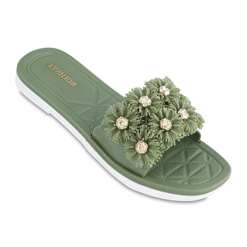 Slipper Taraneh PAPA PVC colors Green