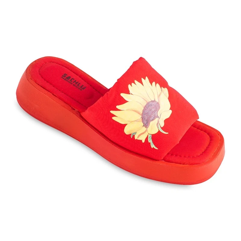 Sandal 278 Aftab Sachlu colors Red