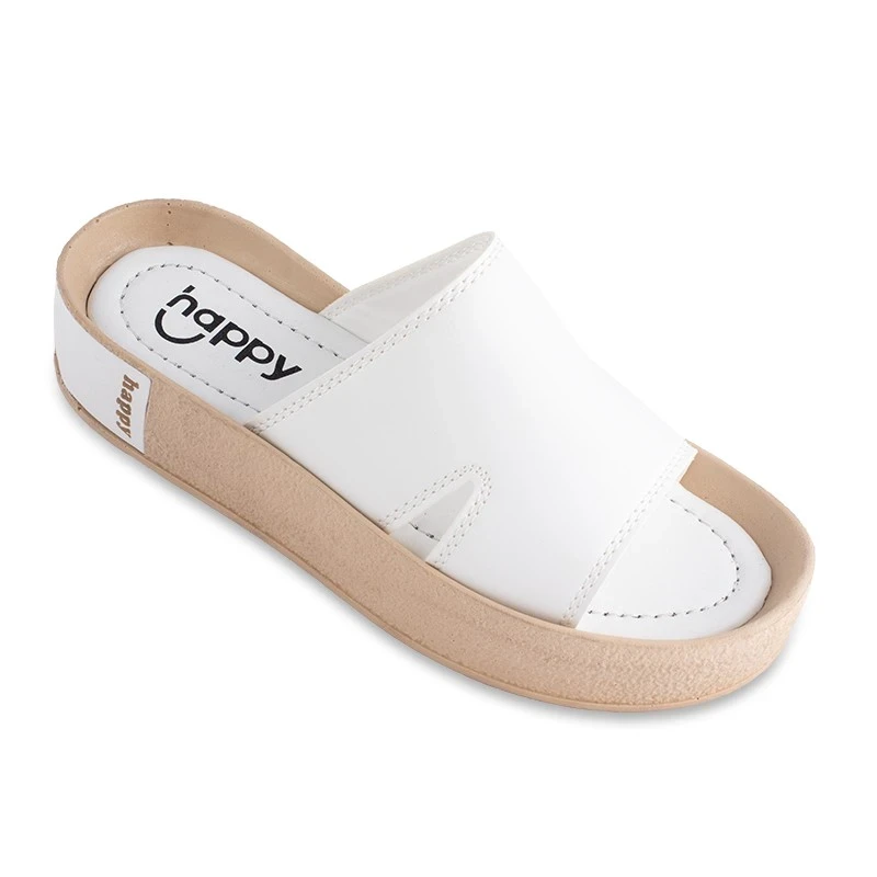 Sandal Mahak kapra Happy colors White