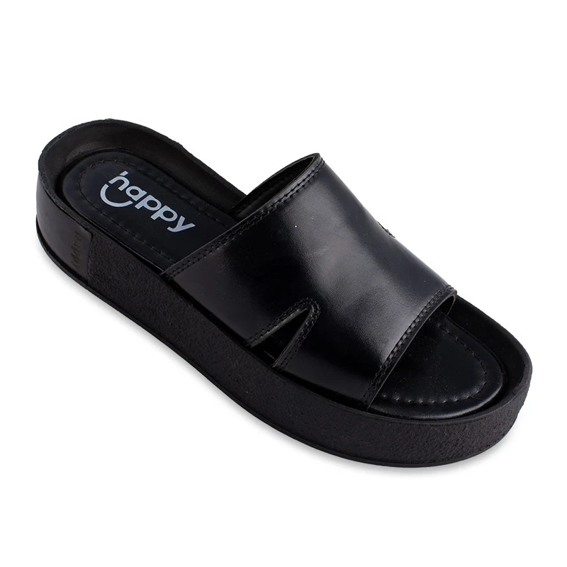 Sandal Mahak Metalik Happy colors Black
