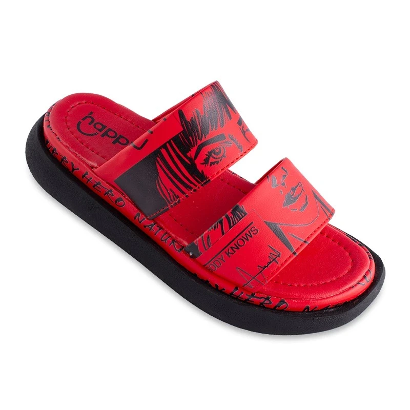 Sandal Negar Happy colors Red