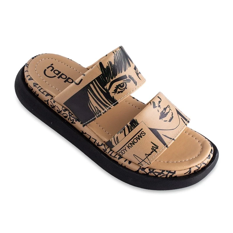 Sandal Negar Happy colors Cream