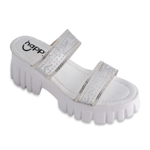 Sandal Shaparak Happy colors White