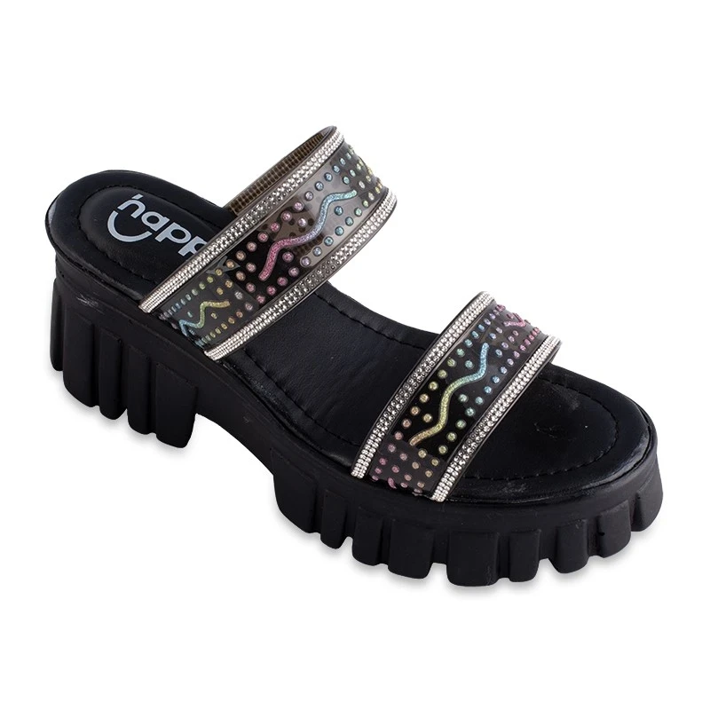 Sandal Shaparak Happy colors Black