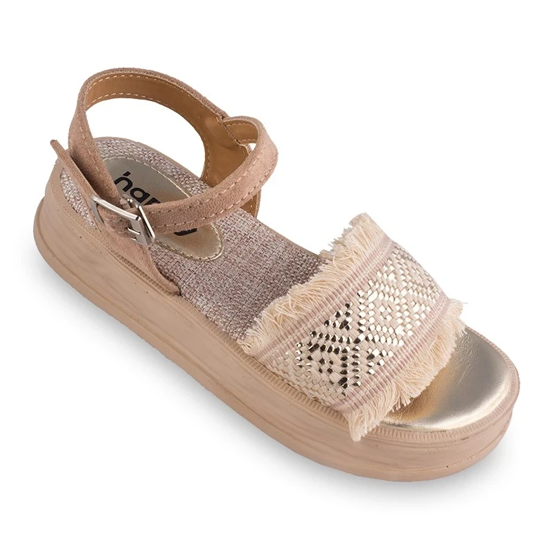 Stilettosy Sandals Hoor Happy colors Golden