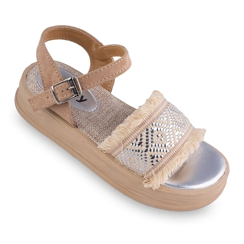 Stilettosy Sandals Hoor Happy colors Silver
