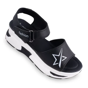 Stilettosy Sandals Atrisa Happy colors Black