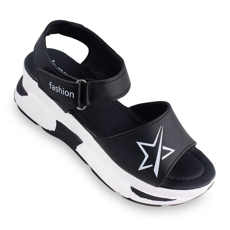 Stilettosy Sandals Atrisa Happy colors Black