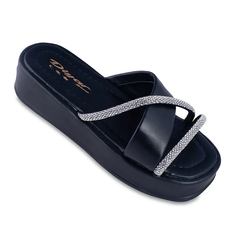 صندل دو نکینی دیار الألوان أسود