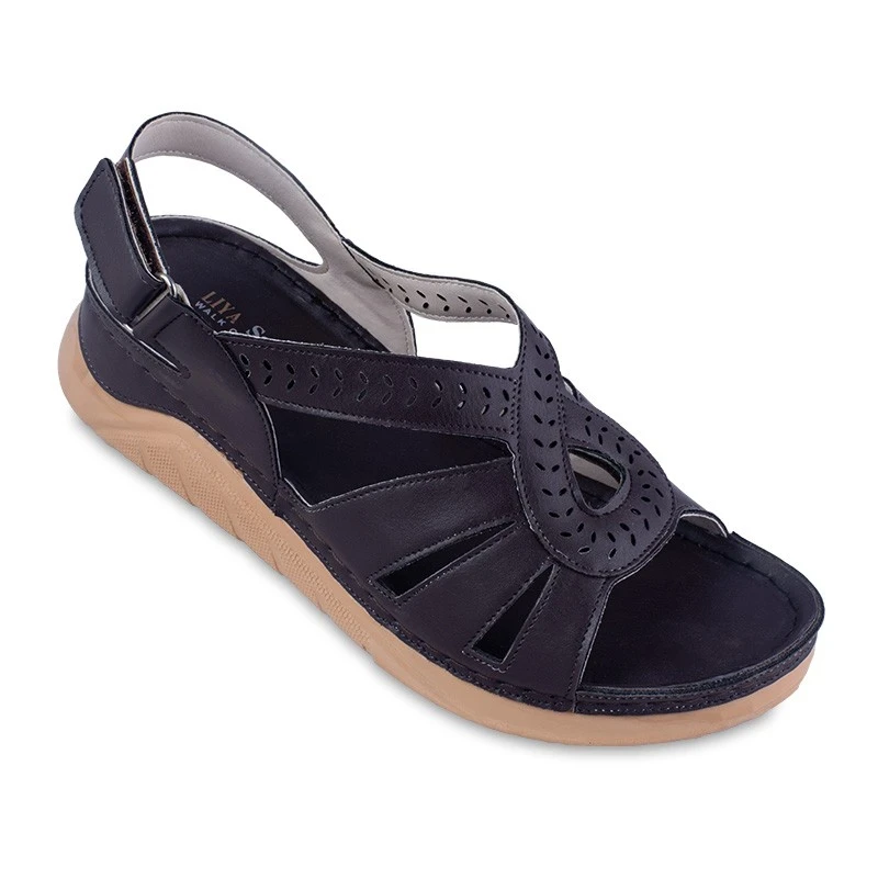 Stilettosy Sandals Ladan Liya colors Brown