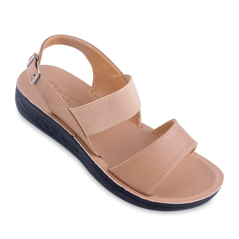 Stilettosy Sandals Selena Rast pa colors Cream