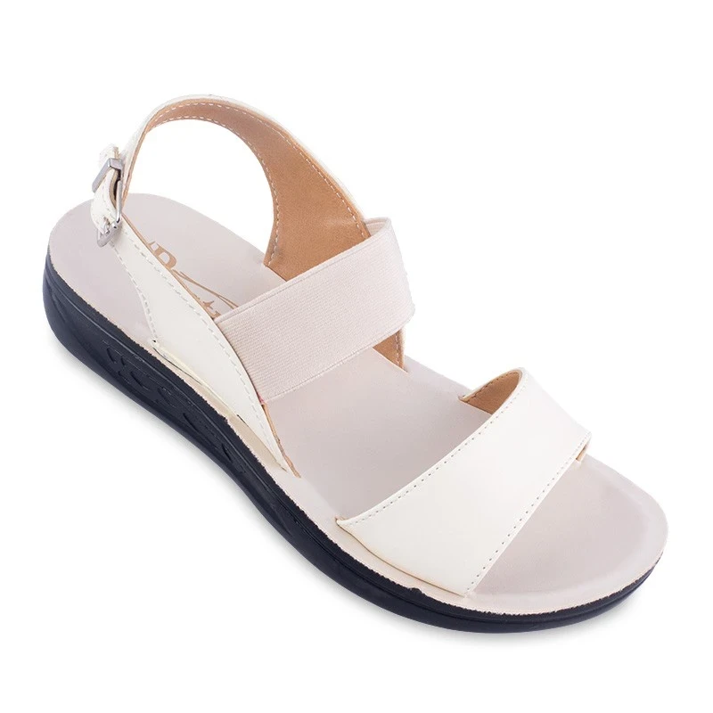 Stilettosy Sandals Selena Rast pa colors White