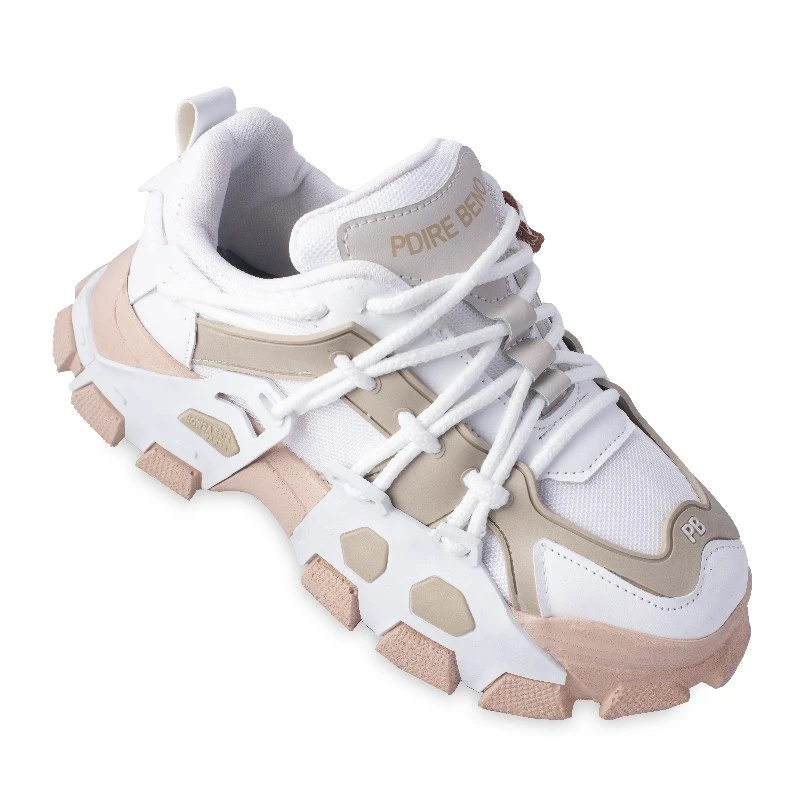 Sneaker PB lezhdar Fardad colors White, Brown