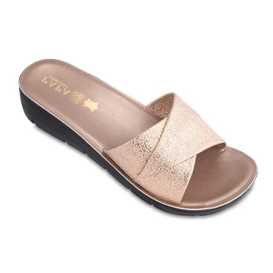 Sandal Kimia PAPA PU colors Rose-Colored