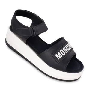 Sandalia con correa Maschino Jazire colores negro