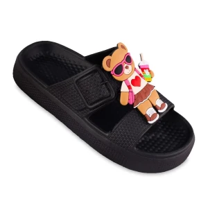 Slipper Khers Farangi Parsi colors Black