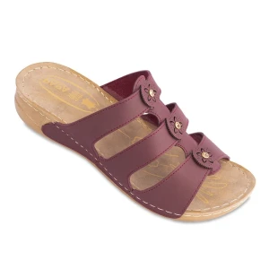 Sandal Maral 1007 PAPA PU colors Crimson