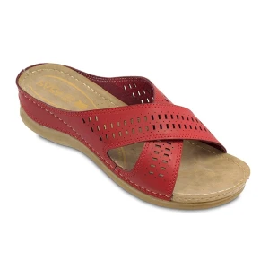 Sandal Sharghi 4007 PAPA PU colors Red