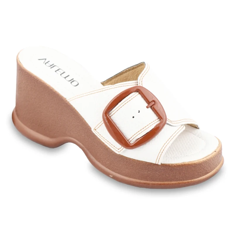 Sandalia Darya Valemo colores blanco