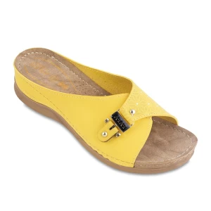 Sandal Sharghi 4009 PAPA PU colors Yellow