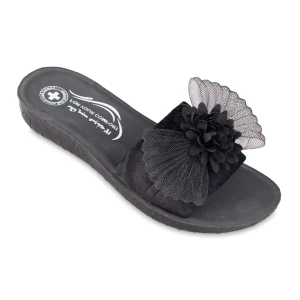 Sandalia Parisa papion gol Sirang colores negro