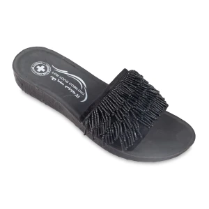 Sandalia Parisa aviz chaharkhat Sirang colores negro