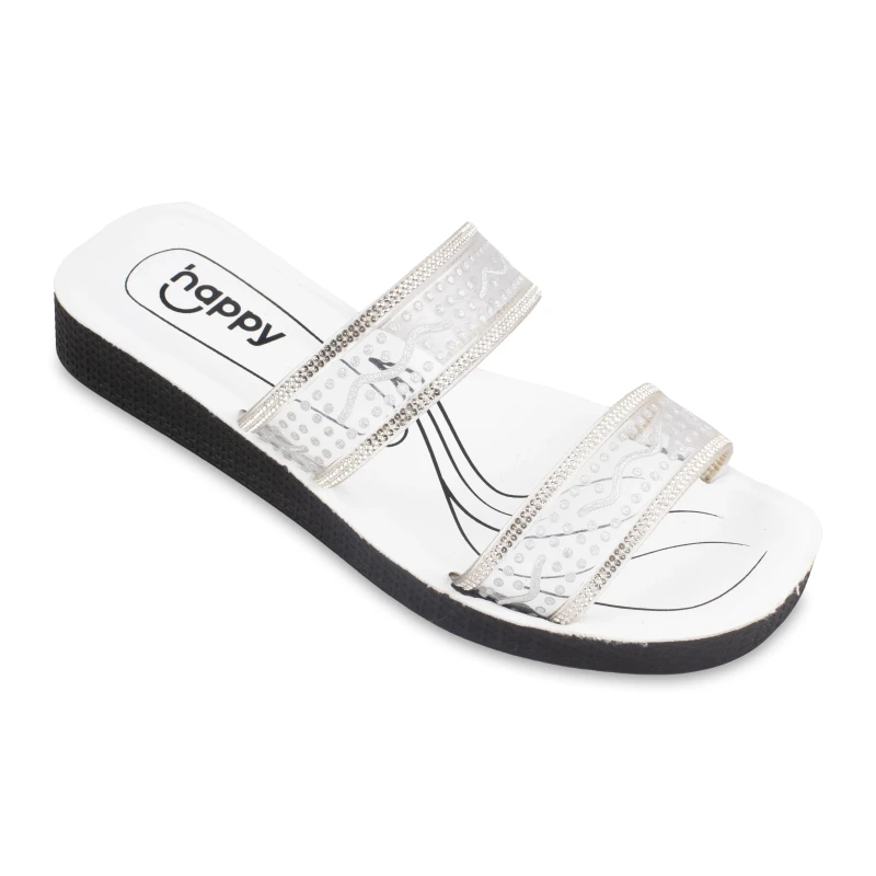 Sandal Faranak Happy colors White