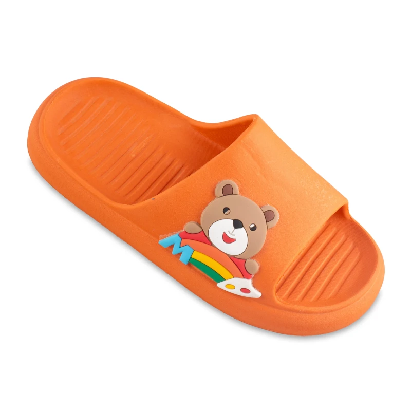 دمپایی ملودی رنگین کمان زیتون