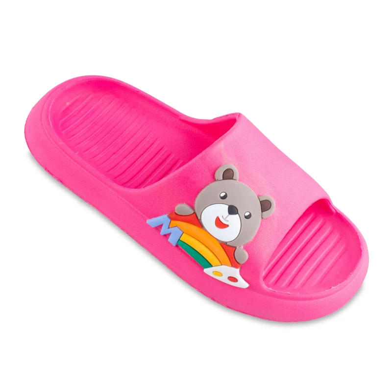 دمپایی ملودی رنگین کمان زیتون