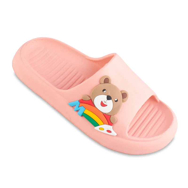 دمپایی ملودی رنگین کمان زیتون