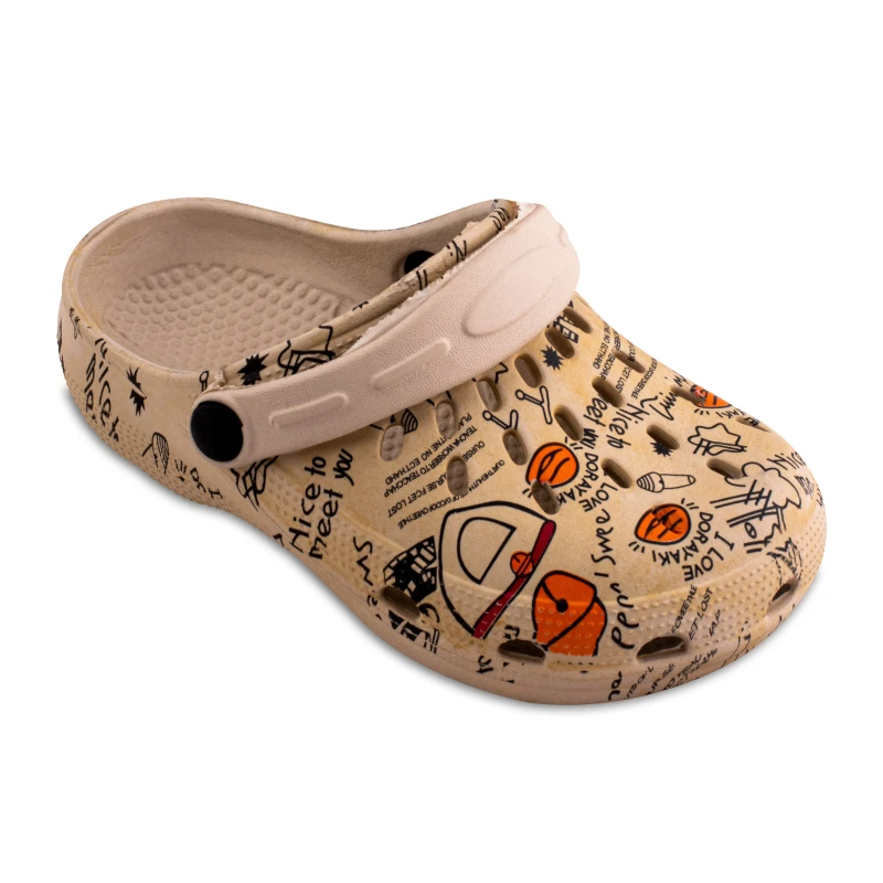 نعال کراکس سه بعدی زیتون