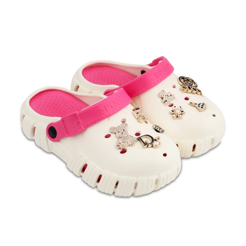 دمپایی کراکس آنجلا پارسی رنگبندی صورتی