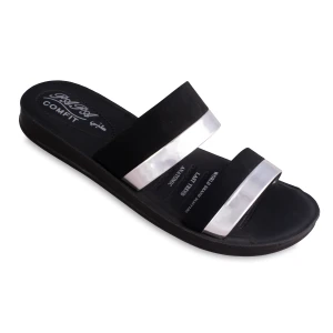 صندل ارکیده 3 پاپا PU رنگبندی مشکی