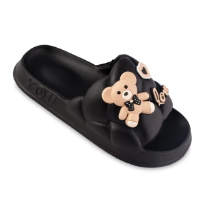 دمپایی آیلار پارسی رنگبندی مشکی