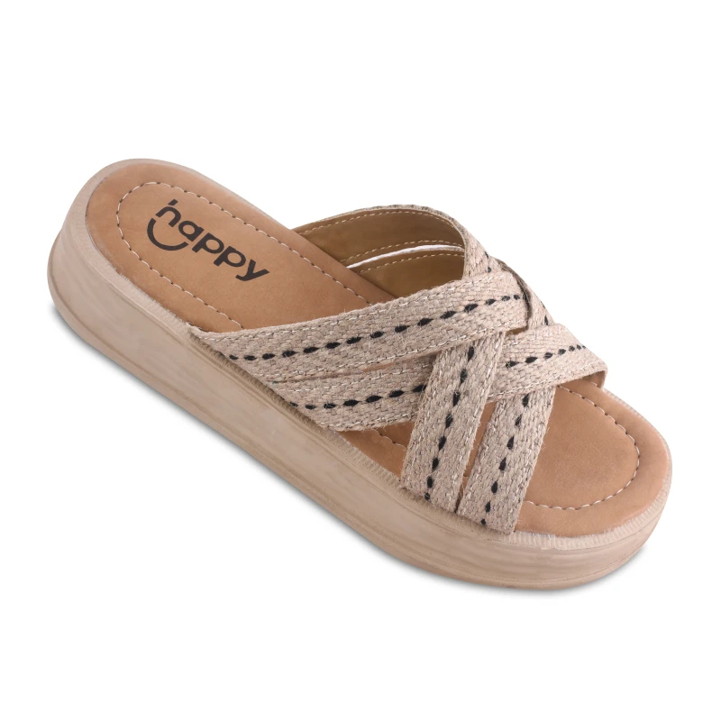 صندل پلین هپی رنگبندی مشکی