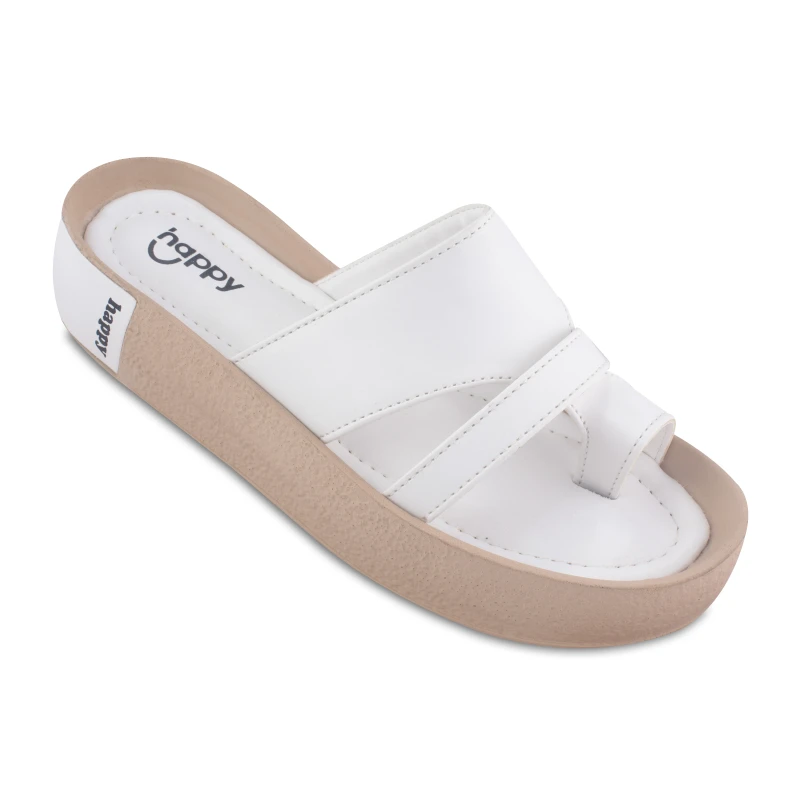 صندل پریماه ساده هپی رنگبندی سفید