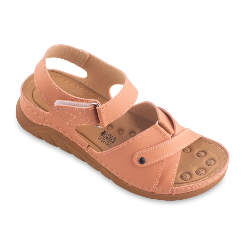 صندل رکابدار 8008 پاپا PU رنگبندی کالباسی