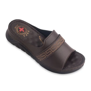 صندل 8011 پاپا PU رنگبندی قهوه ای