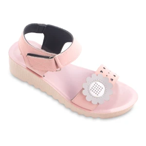 صندل رکابدار زنبق پاپا PU رنگبندی صورتی