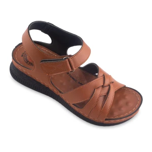 صندل رکابدار 9013 پاپا PU رنگبندی عسلی