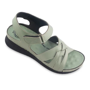 صندل رکابدار 9013 پاپا PU رنگبندی سبز