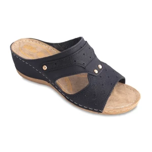Sandal yalda 7002 PAPA PU colors Black