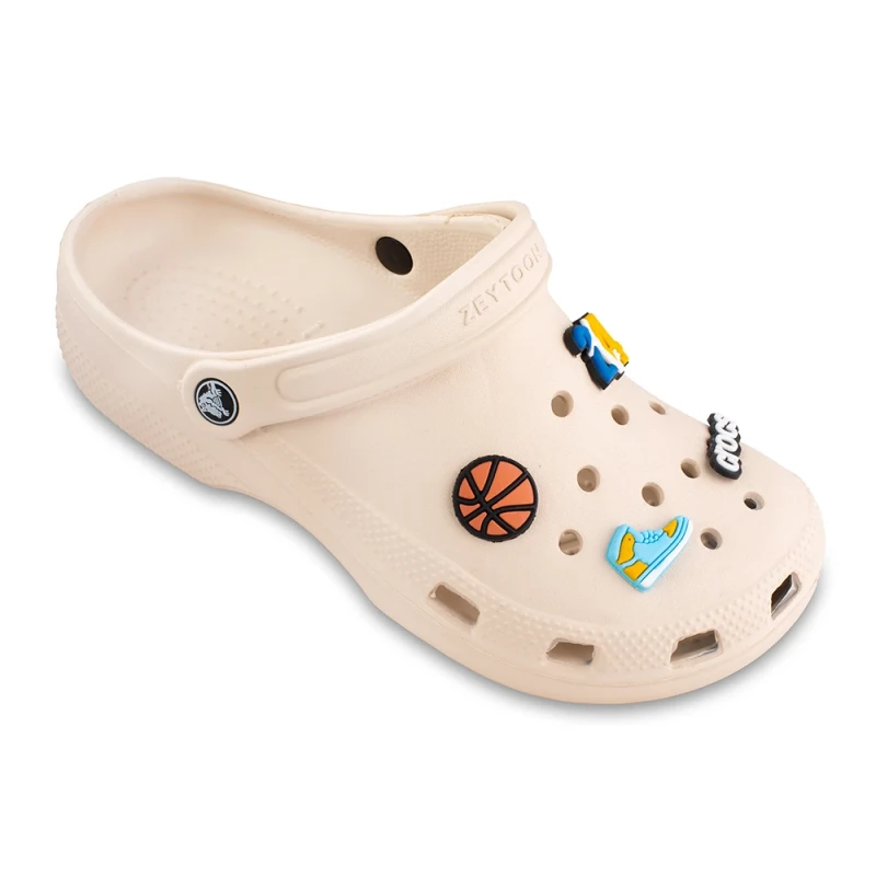 نعال کراکس استیکر ورزشی زیتون