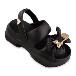 صندل رکابدار لوتوس پاپیون زیتون رنگبندی مشکی