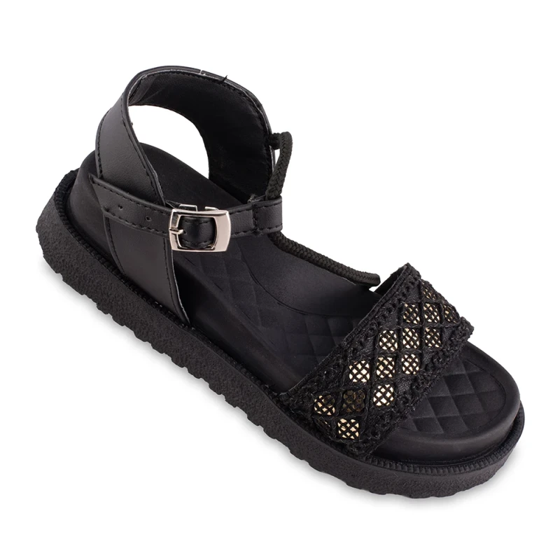 صندل رکابدار صبا دیار رنگبندی مشکی