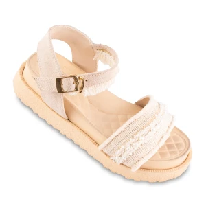 صندل رکابدار روژا دیار رنگبندی کرم