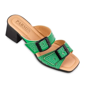 صندل مژده پارمین رنگبندی سبز